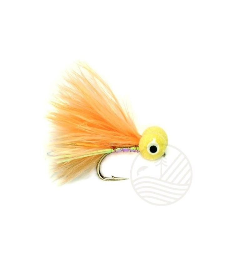 Mouche Streamer Bobby Peach Cream