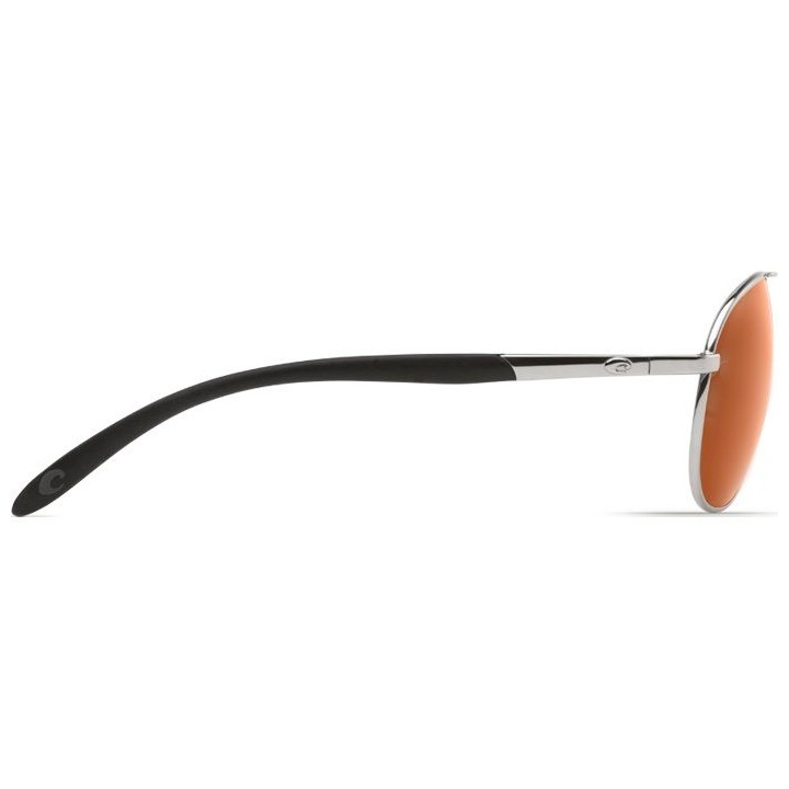 Lunettes Polarisantes COSTA DEL MAR Wingman Palladium Silver 580G Copper