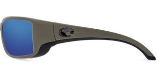 Lunettes Polarisantes COSTA DEL MAR Blackfin Matt Gray 580G Blue Mirror