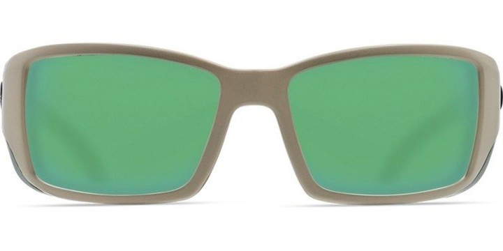 Lunettes Polarisantes COSTA DEL MAR Blackfin Sand 580G Green Mirror