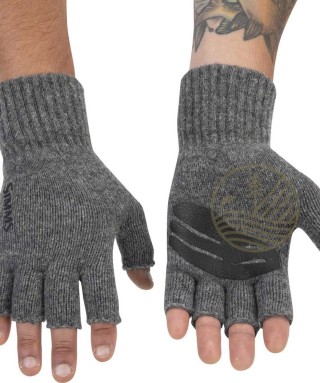 Gants SIMMS Wool Half Finger Mitt | PLC-PECHE.FR