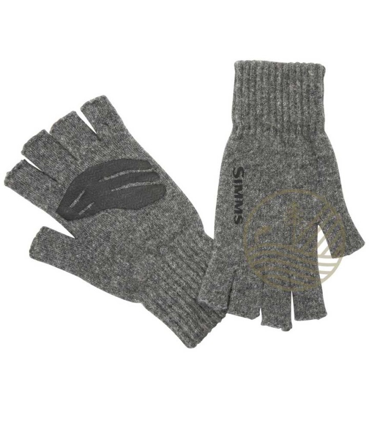 Gants SIMMS Wool Half Finger Mitt | PLC-PECHE.FR
