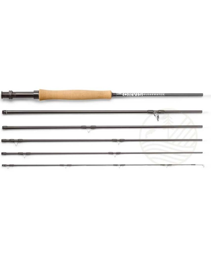 Canne ORVIS Clearwater Travel 9' soie 6