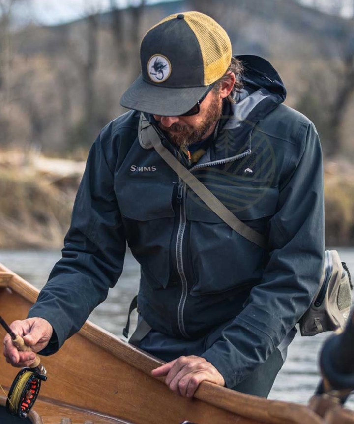 Veste SIMMS Guide Classic jacket Carbon
