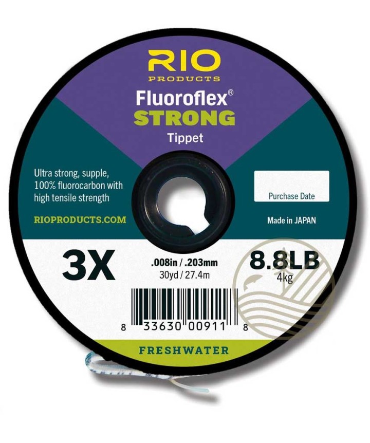 Fils fluorocarbone Rio Fluoroflex Strong (27m)