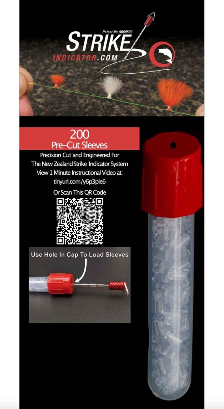 New Zealand strike indicator Pre-Cut Sleeves