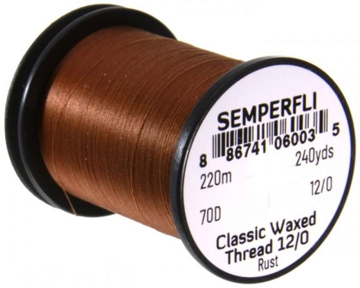 SEMPERFLI Classic Waxed Thread 12/0 220m - Multi coloris