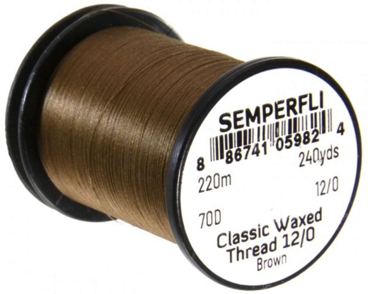 SEMPERFLI Classic Waxed Thread 12/0 220m - Multi coloris