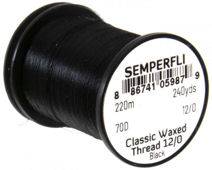 SEMPERFLI Classic Waxed Thread 12/0 220m - Multi coloris
