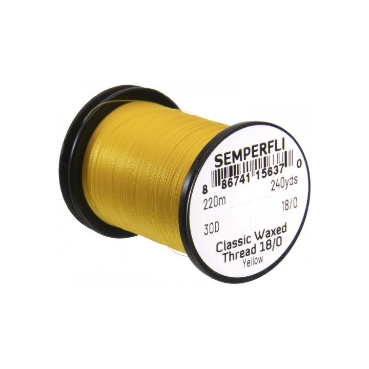SEMPERFLI Classic Waxed Thread 18/0 220m - Multi coloris