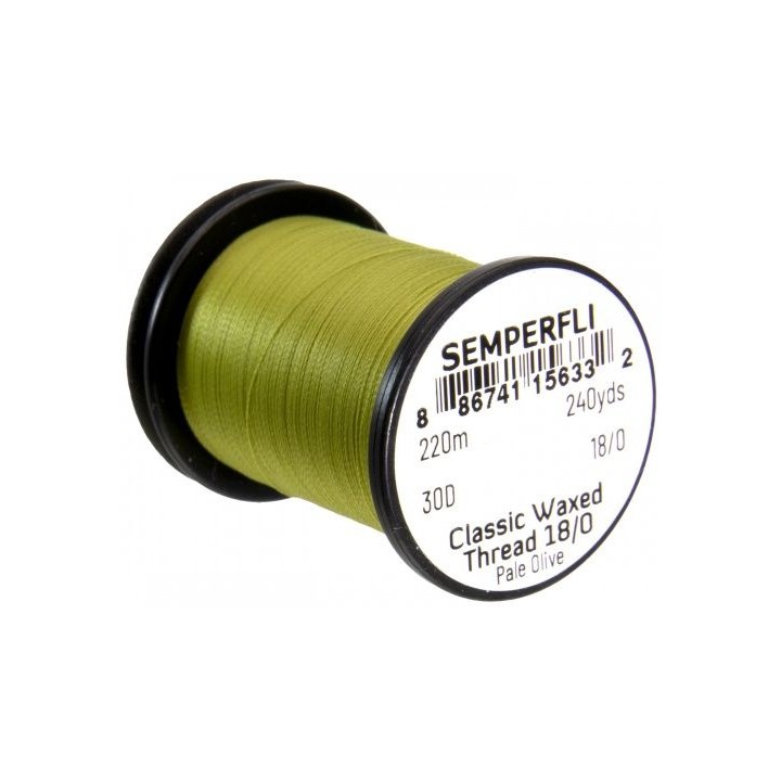 SEMPERFLI Classic Waxed Thread 18/0 220m - Multi coloris