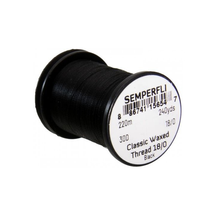 SEMPERFLI Classic Waxed Thread 18/0 220m - Multi coloris