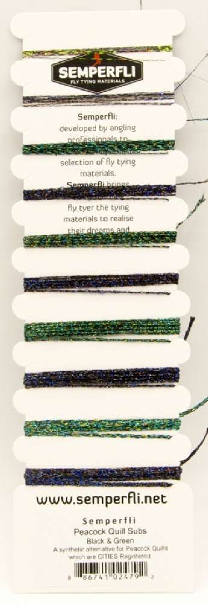 SEMPERFLI Peacock Quill Subs Multicard