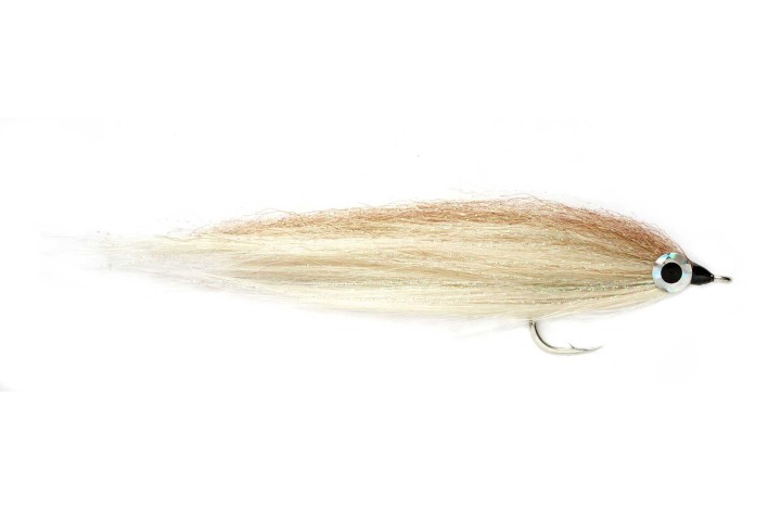 Mouche brochet Magnetic Minnow Tan 6/0 FULLINGMILL