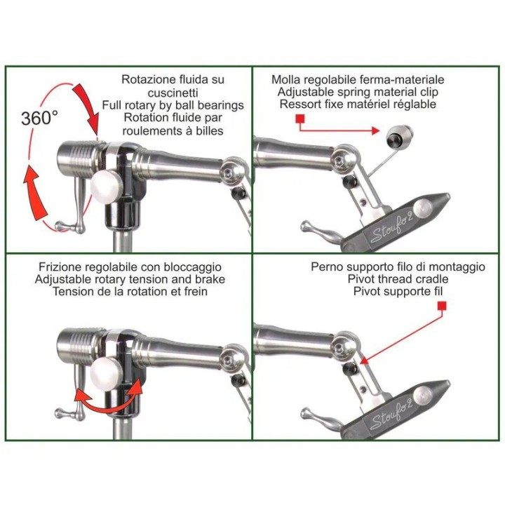 Etau Mouche Elite Vise STONFO