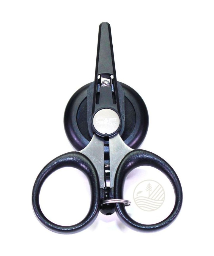 Flex Clip-On Reel/Scissors C&F DESIGN