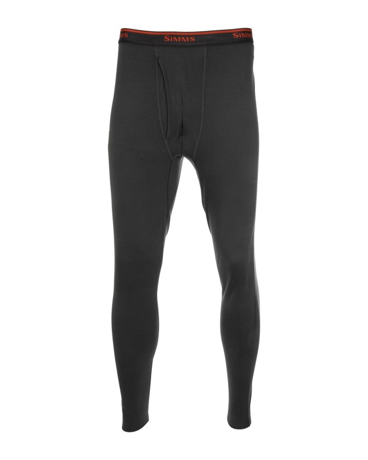 Sous-vêtement SIMMS Lightweight Baselayer Bottom Carbon | PLC-PECHE.FR