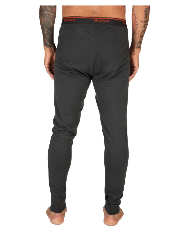 Sous-vêtement SIMMS Lightweight Baselayer Bottom Carbon | PLC-PECHE.FR