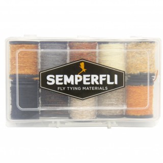 SEMPERFLI Dry Fly Polyyarn Caddis Collection | PLC FLY SHOP