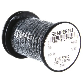 SEMPERFLI Flat Braid - Multi coloris | PLC FLY SHOP