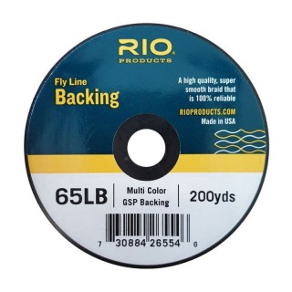 Backing RIO 65LB GSP Multi Color | PLC PECHE