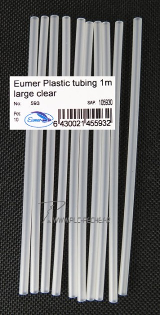 EUMER Plastic Tubing Clear | PLC-PECHE.FR