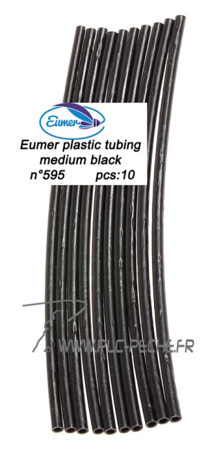 EUMER Plastic Tubing Black | PLC-PECHE.FR
