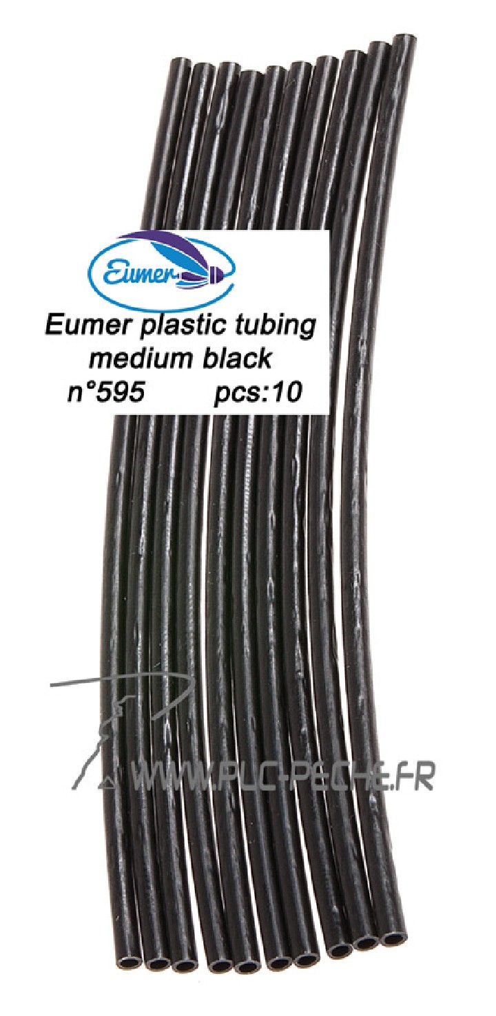 EUMER Plastic Tubing Black | PLC-PECHE.FR