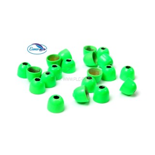 EUMER S-Tube Conehead Fluo Green | PLC-PECHE.FR
