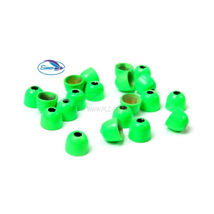 EUMER S-Tube Conehead Fluo Green | PLC-PECHE.FR