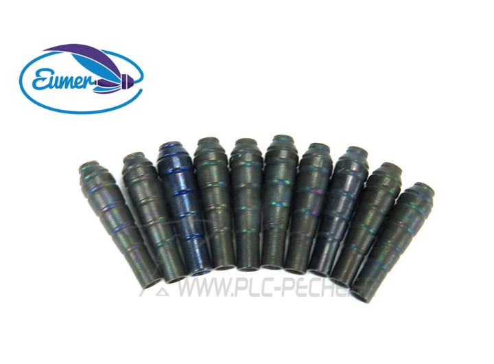 EUMER Teardrop Tube Brass Black | PLC-PECHE.FR