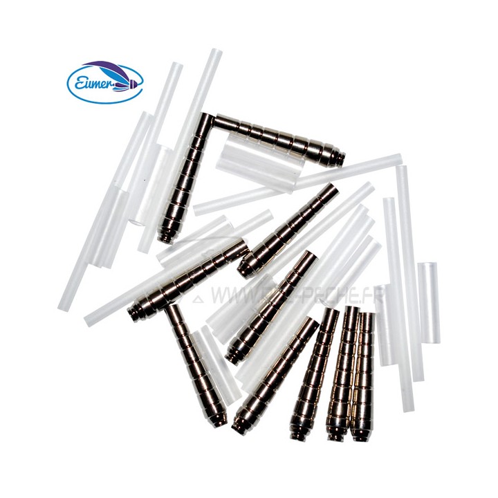 EUMER Teardrop Tube Brass Black | PLC-PECHE.FR