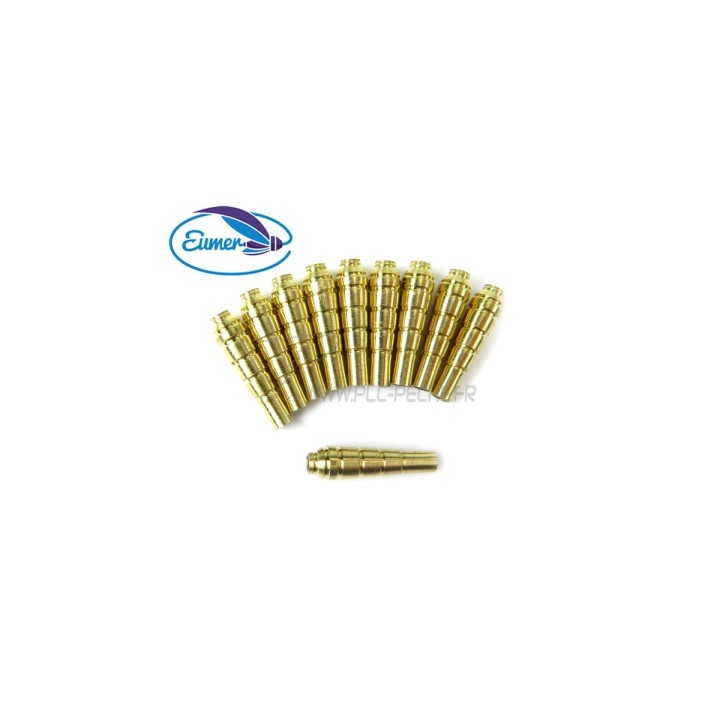 EUMER Teardrop Tube Brass Gold | PLC-PECHE.FR