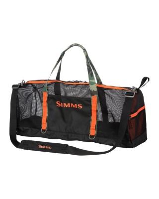 Sac SIMMS Challenger Mesh Duffel Black | PLC-PECHE.FR