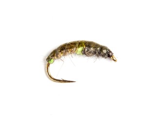 Mouche Nymph FULLING MILL Green Pea | PLC-PECHE.FR