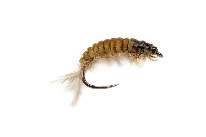 Mouche FULLING MILL OE Hydropsyche Larva V2 | PLC-PECHE.FR