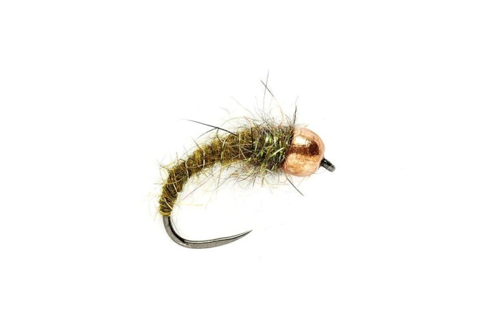 Mouche FULLING MILL KJ Olive Grub TH Barbless | PLC-PECHE.FR