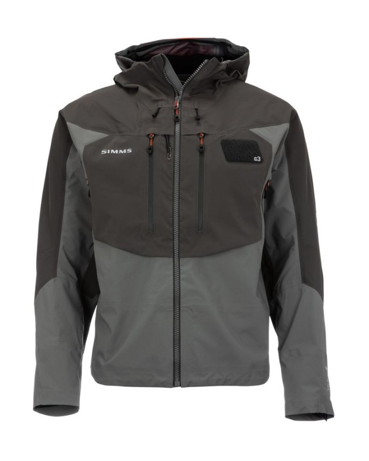 Veste SIMMS G3 Guide Jacket Gunmetal | PLC-PECHE.FR