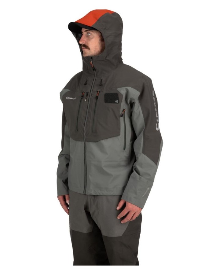 Veste SIMMS G3 Guide Jacket Gunmetal | PLC-PECHE.FR