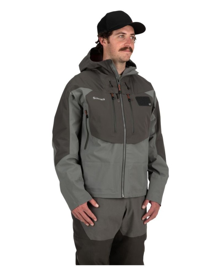 Veste SIMMS G3 Guide Jacket Gunmetal | PLC-PECHE.FR