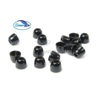EUMER XS-Tube Conehead Black | PLC-PECHE.FR