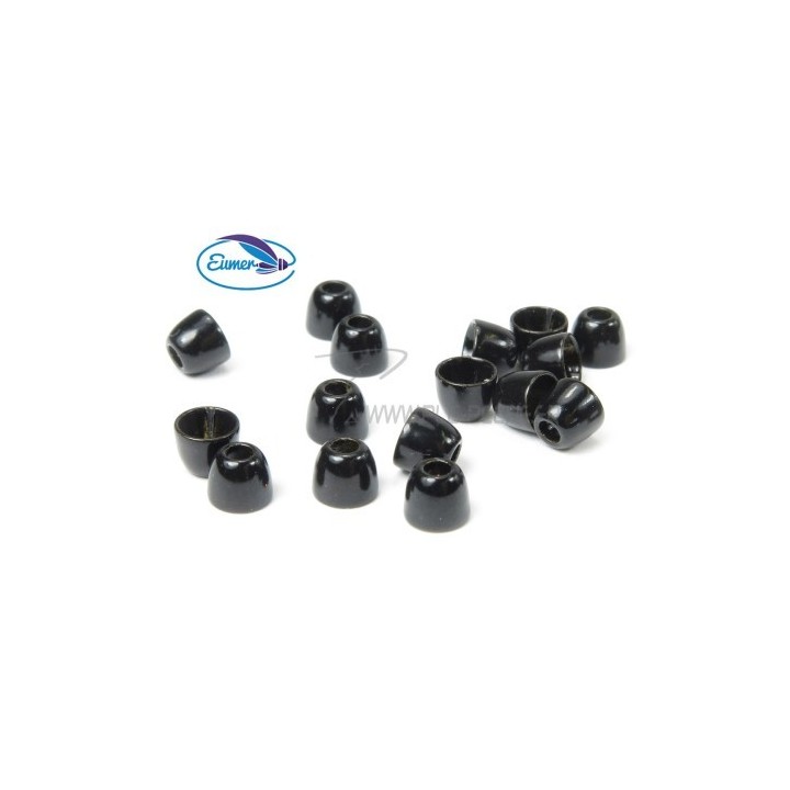 EUMER XS-Tube Conehead Black | PLC-PECHE.FR