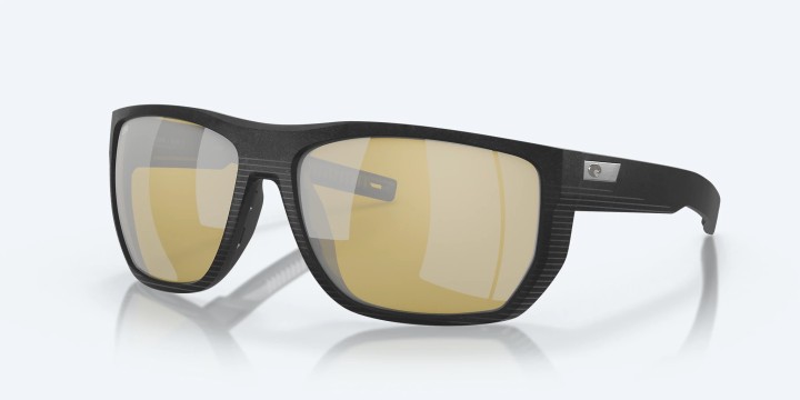 Lunettes polarisantes COSTA DEL MAR Santiago Net Black 580G Sunrise Silver Mirror