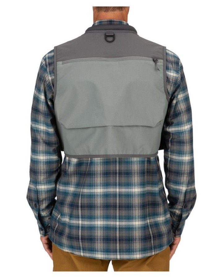 Gilet mouche SIMMS Freestone Vest Pewter | PLC-PECHE.FR