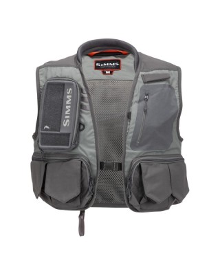 Gilet mouche SIMMS Freestone Vest Pewter | PLC-PECHE.FR