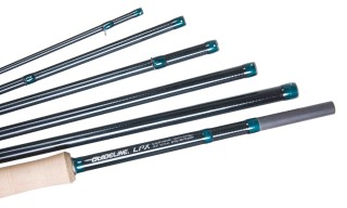 Canne GUIDELINE 2 mains LPX Chrome 12'3 soie de 6/7 (6 brins) | PLC-PECHE.FR
