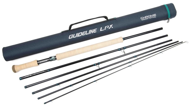 Canne GUIDELINE 2 mains LPX Chrome 12'3 soie de 6/7 (6 brins) | PLC-PECHE.FR