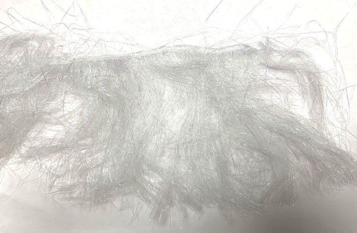 Palmer stream mdc blanc irise streamer brochet | PLC-PECHE.FR