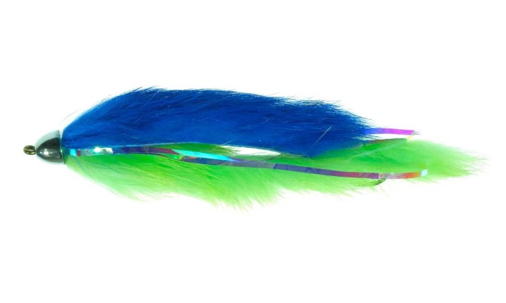 Mouche AQUA FLIES Dolly Llama Chartreuse/Blue | PLC-PECHE.FR