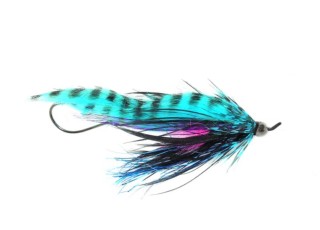 Mouche AQUA FLIES Hartwick's Tungsten Cyclops Leech Blue/Black | PLC-PECHE.FR